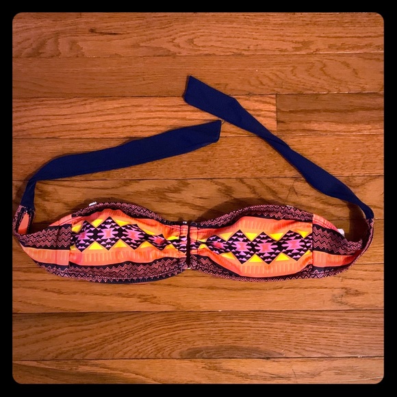 Hurley Bandeau Strapless Swim Top - Picture 1 of 4